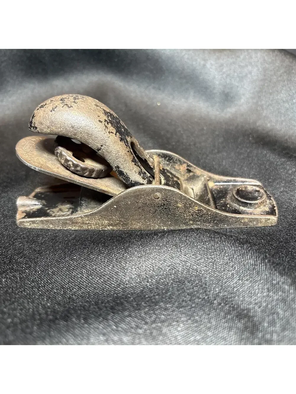 Early Vintage Stanley No. 102 Block Plane Woodworking Shave w/ Blade USA Tool - Picture 3 of 9